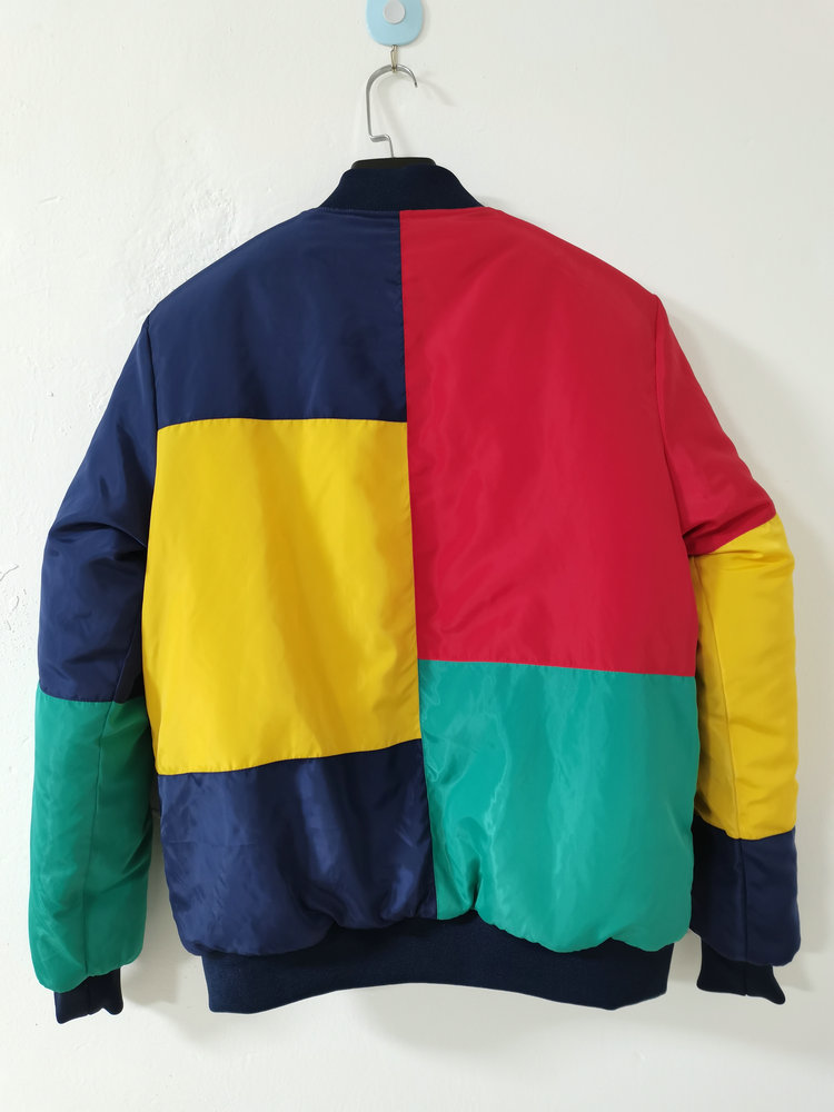 Men's Colorblock Padding Bomber - IFIT SPORTSWEAR