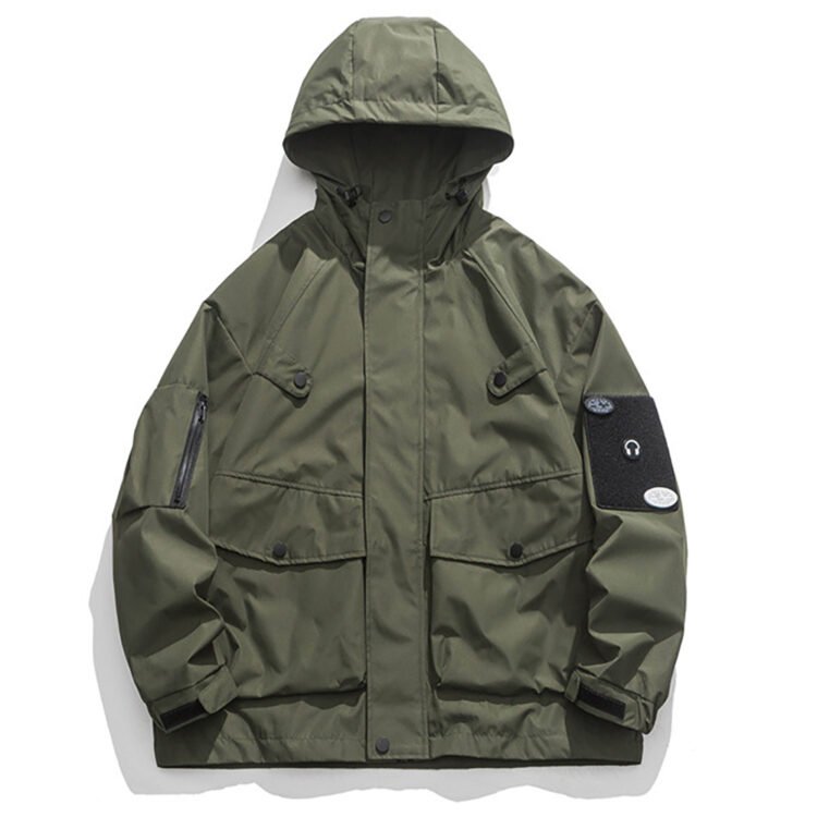 men lw hooded jacket